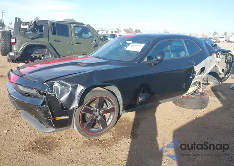 2014 Dodge Challenger Rallye Redline z USA, uszkodzony, nr VIN 2C3CDYAG6EH185383